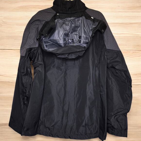 North End Sport Men's Size XL Black/Carbon Seam-Sealed Waterproof Shell Jacket - Picture 14 of 16